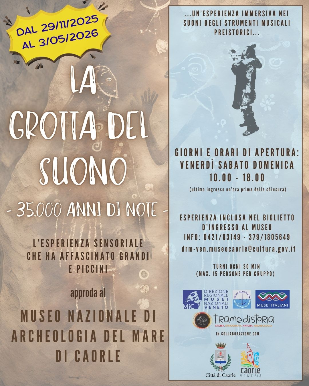 La grotta del suono – 35.000 anni di note